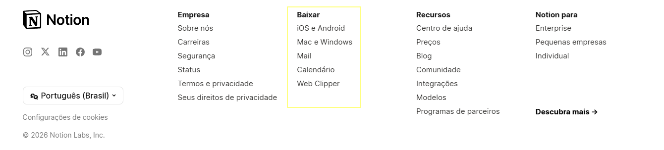 Baixe o Notion para qualquer dispositivo | Toolhunt.pro